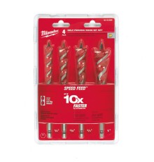 Set burgii pentru lemn MILWAUKEE Speed Feed™ (48130400)
