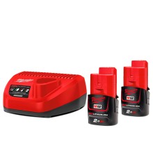 Set acumulatori Milwaukee M12 NRG-202 (4933459209)