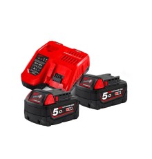 Set acumulatori Milwaukee M18 NRG-502 (4933459217)