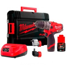 Mașină de găurit și înșurubat cu acumulatori Milwaukee M12 FPDXKIT-202X FUEL (4933464138)