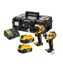 Set de scule cu acumulator DeWALT DCK2062M2T