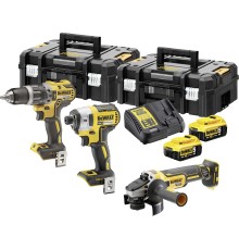 Set de scule cu acumulator DeWALT DCK384P2T