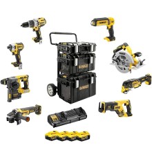 Set de scule cu acumulator DeWALT DCK853P4