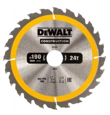 Panza circulara DEWALT 190x30mm 24T DT1944