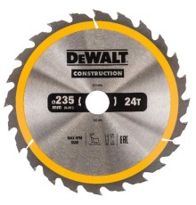 Panza circulara DEWALT 235x30mm 24T DT1954