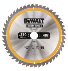 Panza circulara DEWALT 250x30mm 48T DT1957