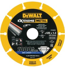 Disc diamantat p/u metal 125x1.2x22.23mm DT40252