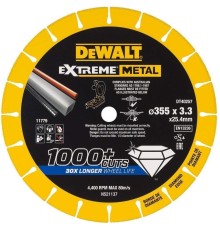 Disc diamantat p/u metal 355x3.3x25.4mm DT40257