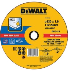 Disc debitat metal inox 230x1.9x22.23mm DT43909