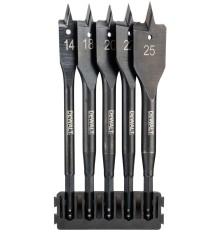 Set de burghie plate p/u lemn 14-25mm DeWALT DT70833-QZ